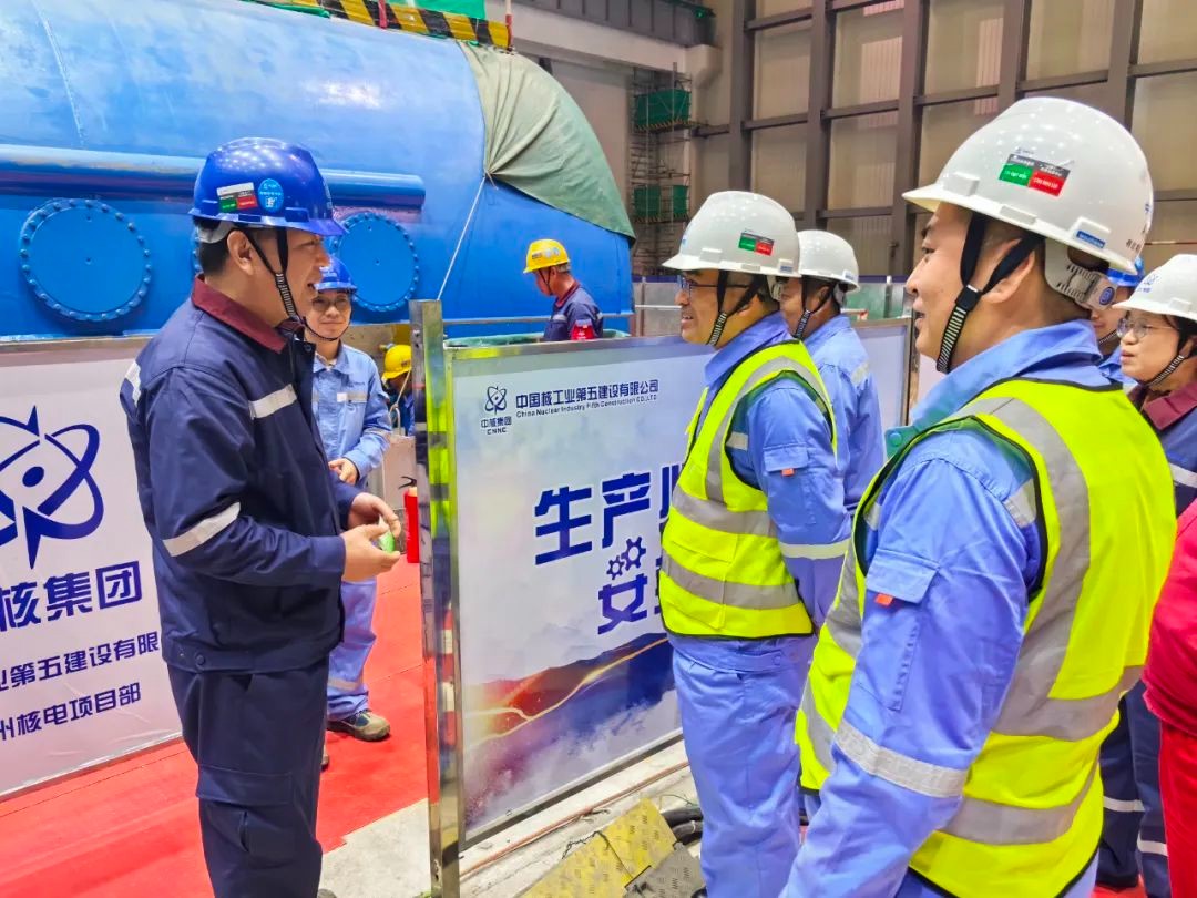 范海平到漳州核电项目部开展春节慰问和领导带班检查