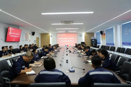 中核二三范凯一行调研陆丰核电项目部