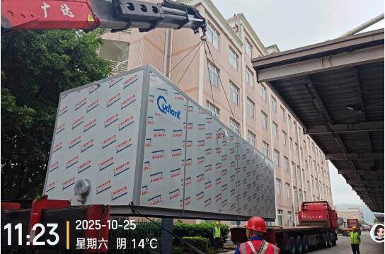 重庆某大型企业谷电通相变蓄冷系统全面竣工