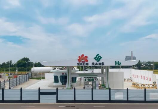 西北首座！延长石油高速公路加氢示范站建成中交