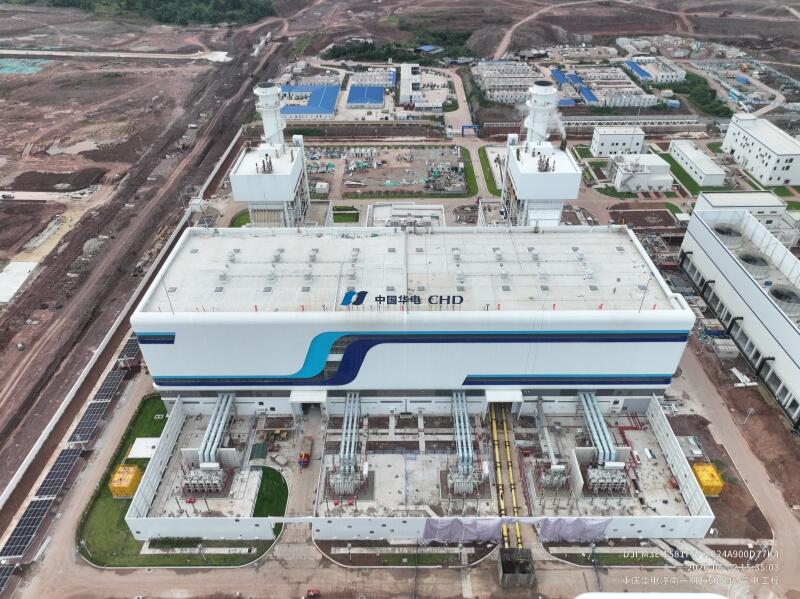 中国能建西南院勘察设计的重庆华电潼南一期2×500兆瓦级气电工程项目2号机组顺利完成吹管