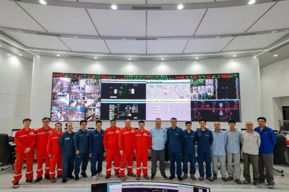 广东广州白云恒运项目1号机组首次并网一次成功！