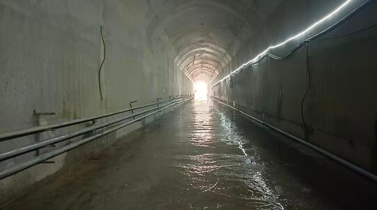 江西赣县抽水蓄能电站下水库泄洪放空洞二衬结构完工