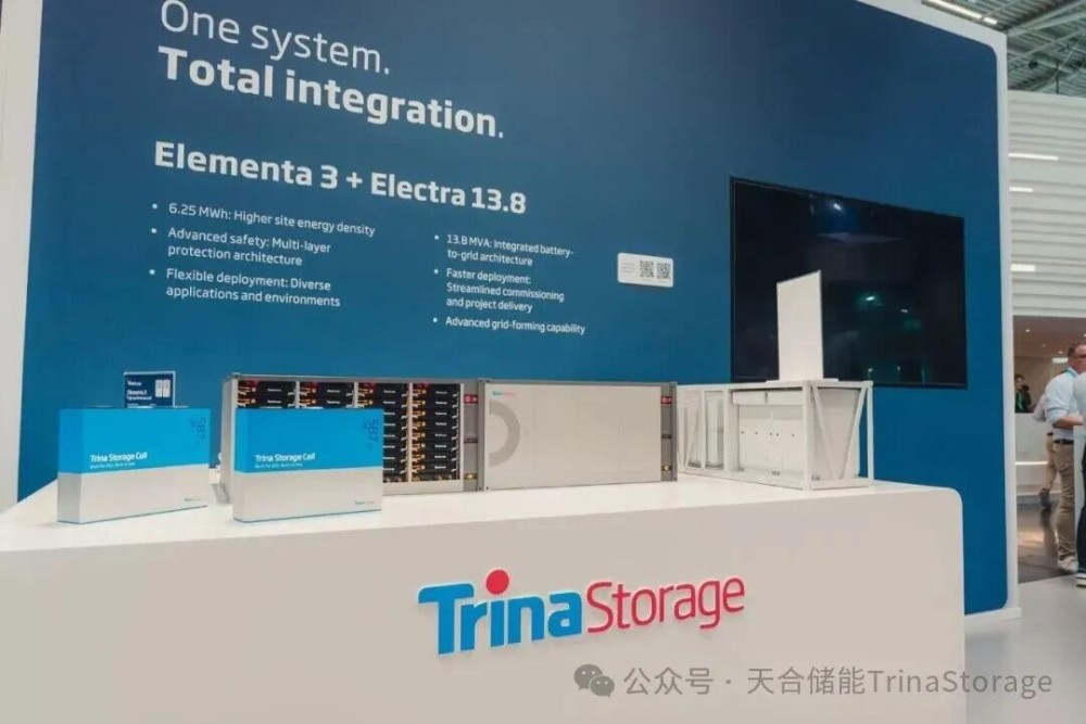 天合储能携Elementa + Electra一体化方案亮相Intersolar Europe 2026