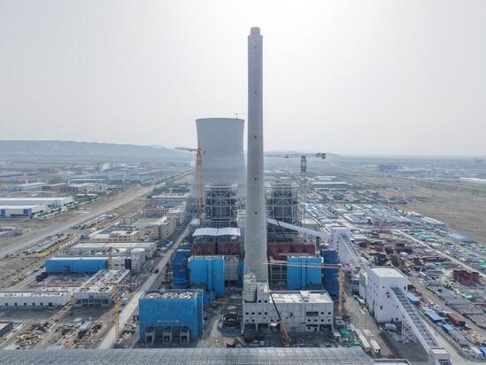 新疆吉木萨尔项目1号锅炉水压试验一次圆满成功
