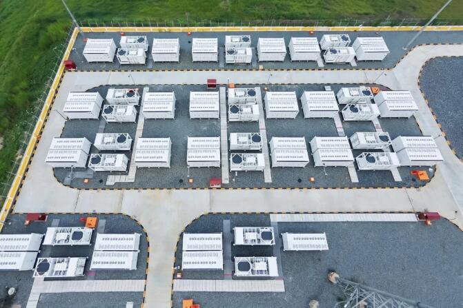 柬埔寨100MW/200MWh储能电站并网