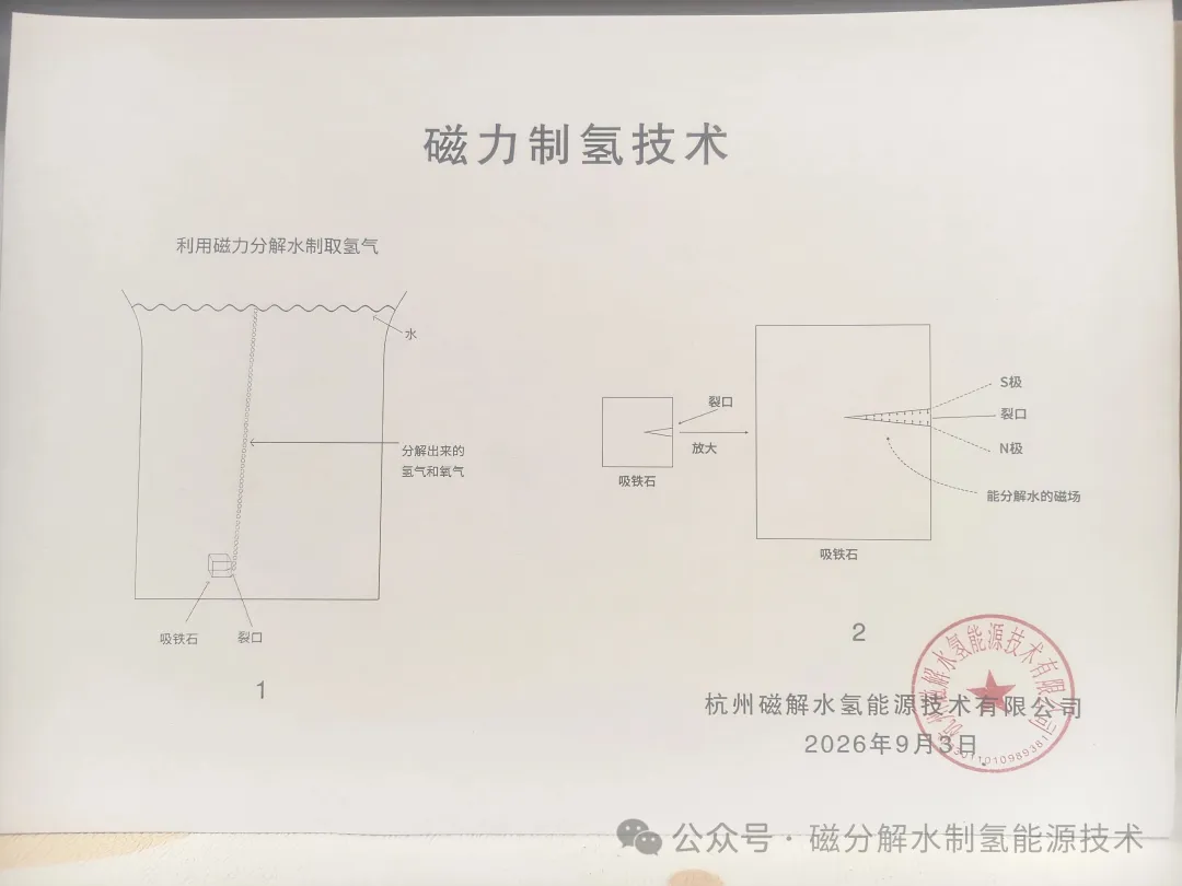 革新制氢赛道！杭州磁解水氢能源新技术实现技术突围，重塑氢能产业竞争格局