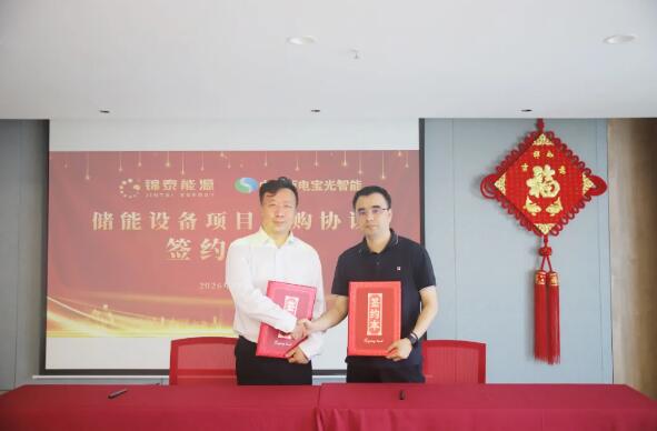 锦泰能源与中国西电宝光智能储能设备采购框架协议签约