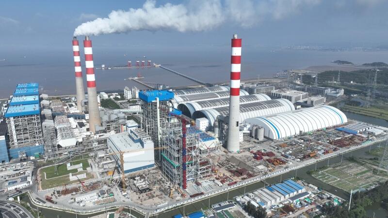 中国能建华东电力试研院参与调试的中煤玉环三期扩建项目5号机组投运