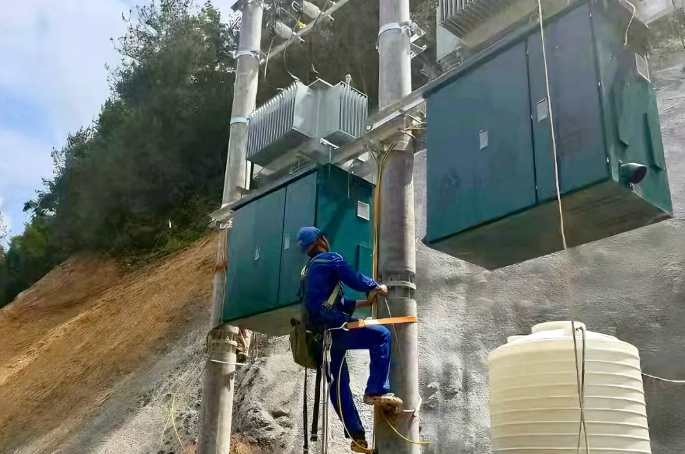 浙江青田抽水蓄能电站35kV(10kV)供电工程-10kV施工用电成功通电，工程建设迈入新阶段