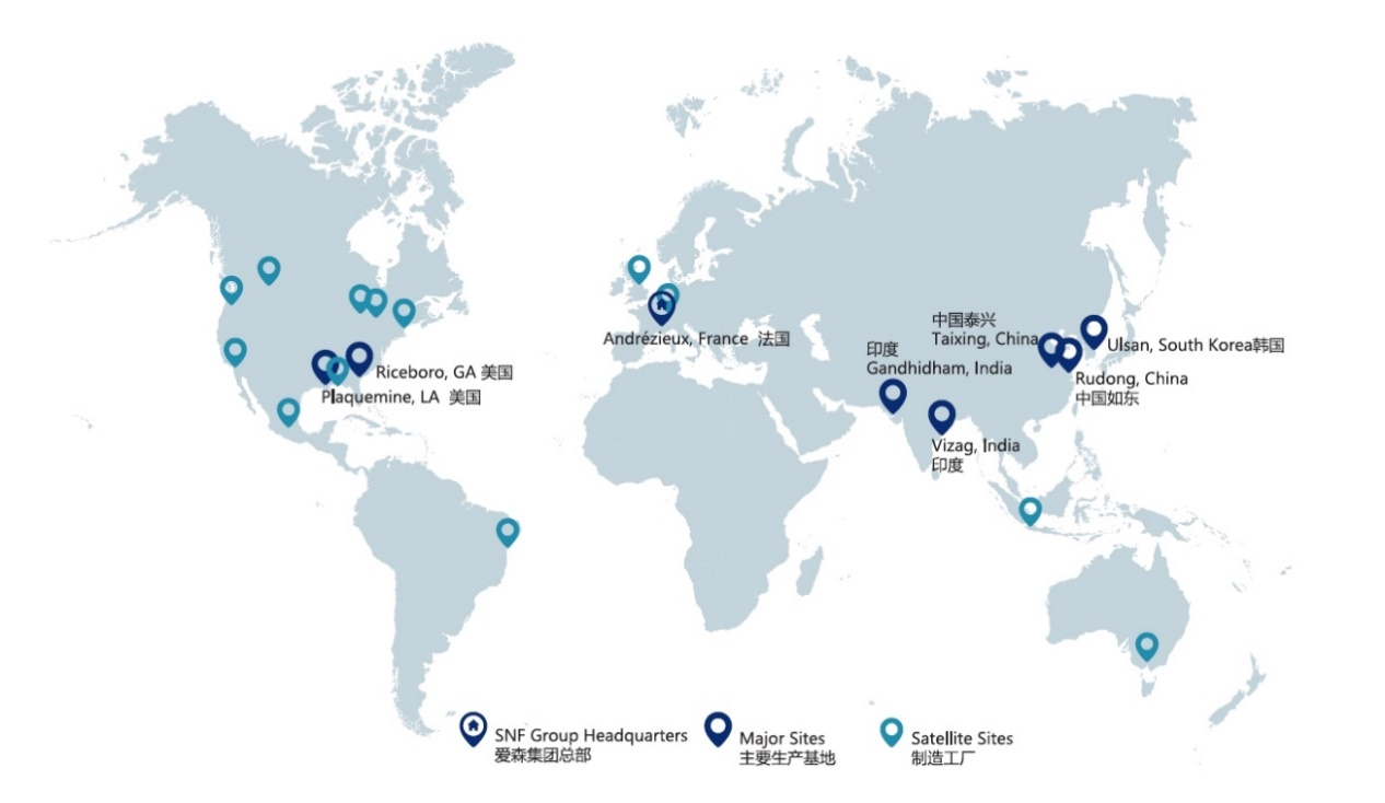 水溶性聚合物（聚丙烯酰胺）生产全球领导者|爱森中国邀您共聚2024深圳核博会