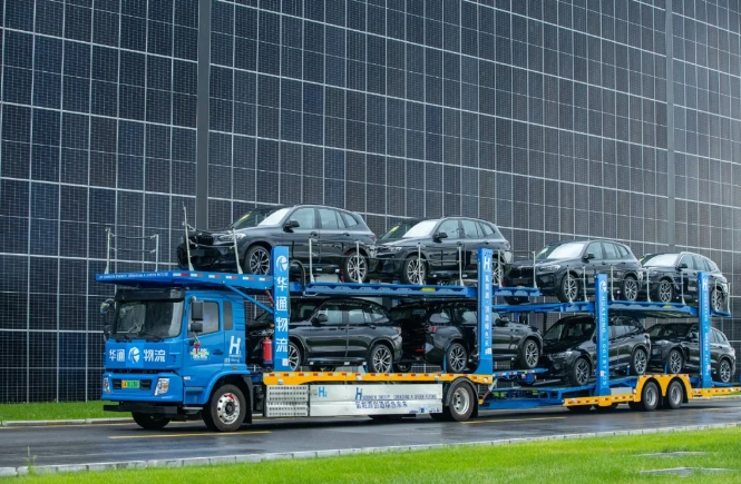 国内首家！绿氢燃料卡车在华晨宝马投入使用