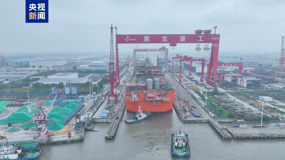 我国首座大型浮式天然气液化装置（FLNG）基本建成