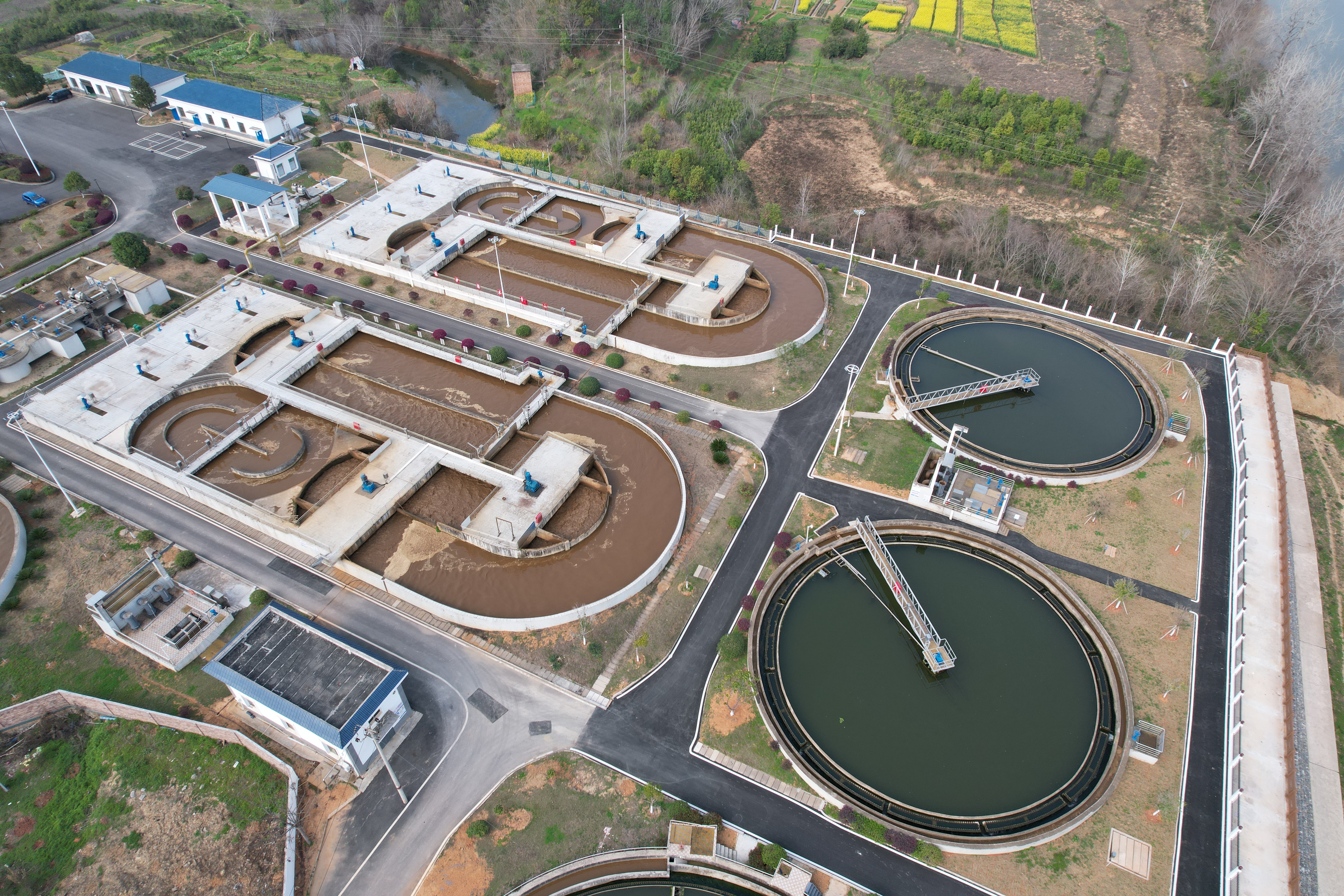 湖南祁阳污水处理厂分布式光伏项目并网发电