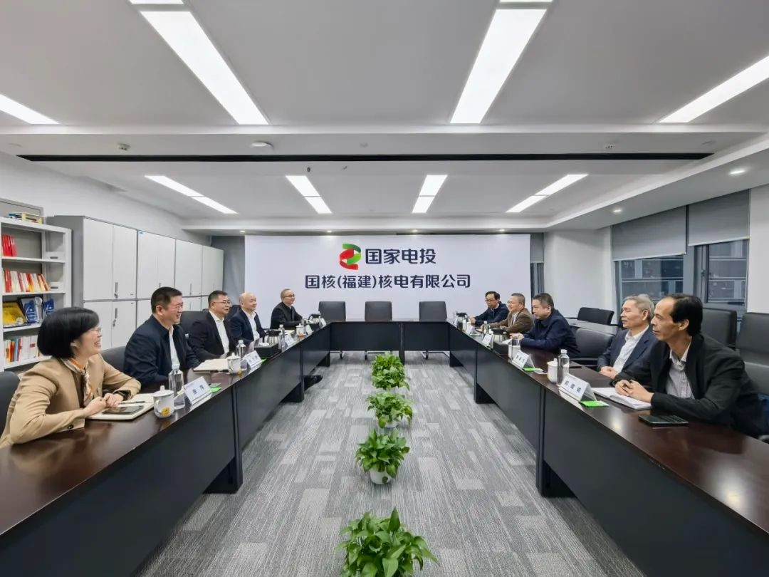 福建核电董事长孙群力会见福建能化集团总经理吴礼源一行