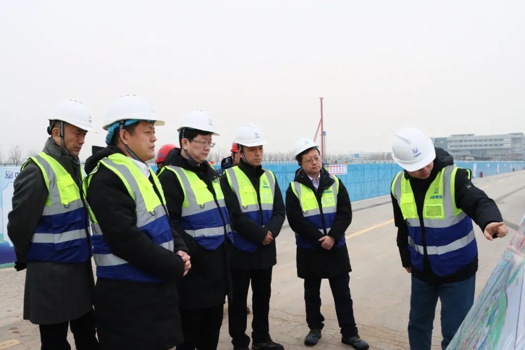 中核环保总经理、党委副书记赵翼鑫一行赴雄安新区调研交流