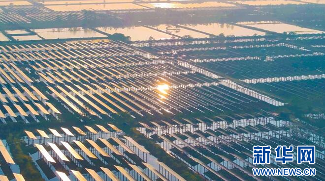 【新华网】中国能建葛洲坝电力公司“渔光互补”项目助推地方经济绿色发展
