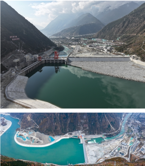 我国最大隧洞引水式电站硬梁包水电站首批机组投产