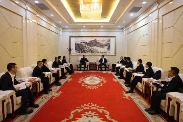 林一凡拜会酒泉市委书记王立奇、市长唐培宏