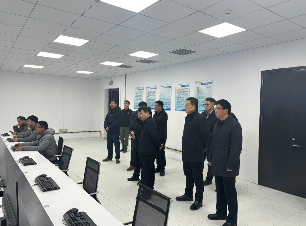 罗光文副局长陪同市领导调研大冶氢能项目