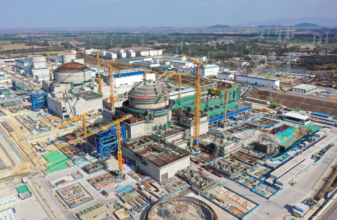 圆满收官！海南昌江核电华龙一号主设备全部就位