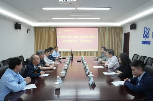 生态环境部（国家核安全局）核设施安全监管司一级巡视员、副司长巢哲雄一行调研海南昌江核电现场