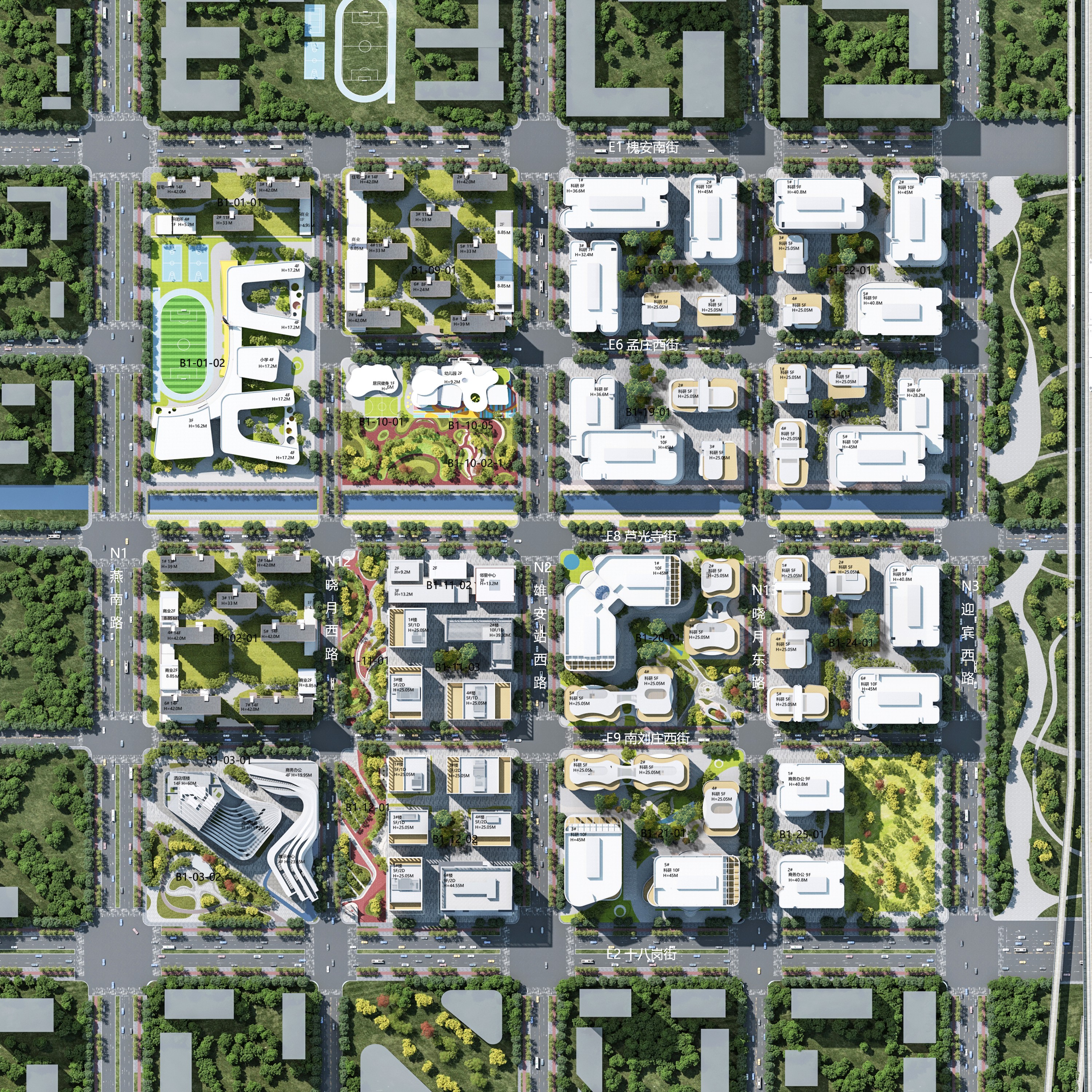 中国能建葛洲坝二公司中标雄安站枢纽片区1号地块代建公共服务设施项目