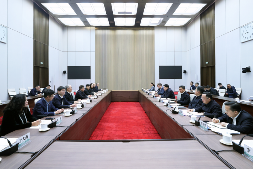 国家电网与国家电投集团举行会谈