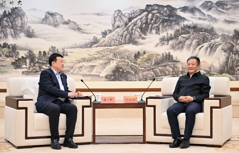 吕军张传江拜会内蒙古自治区党委书记孙绍骋政府主席王莉霞