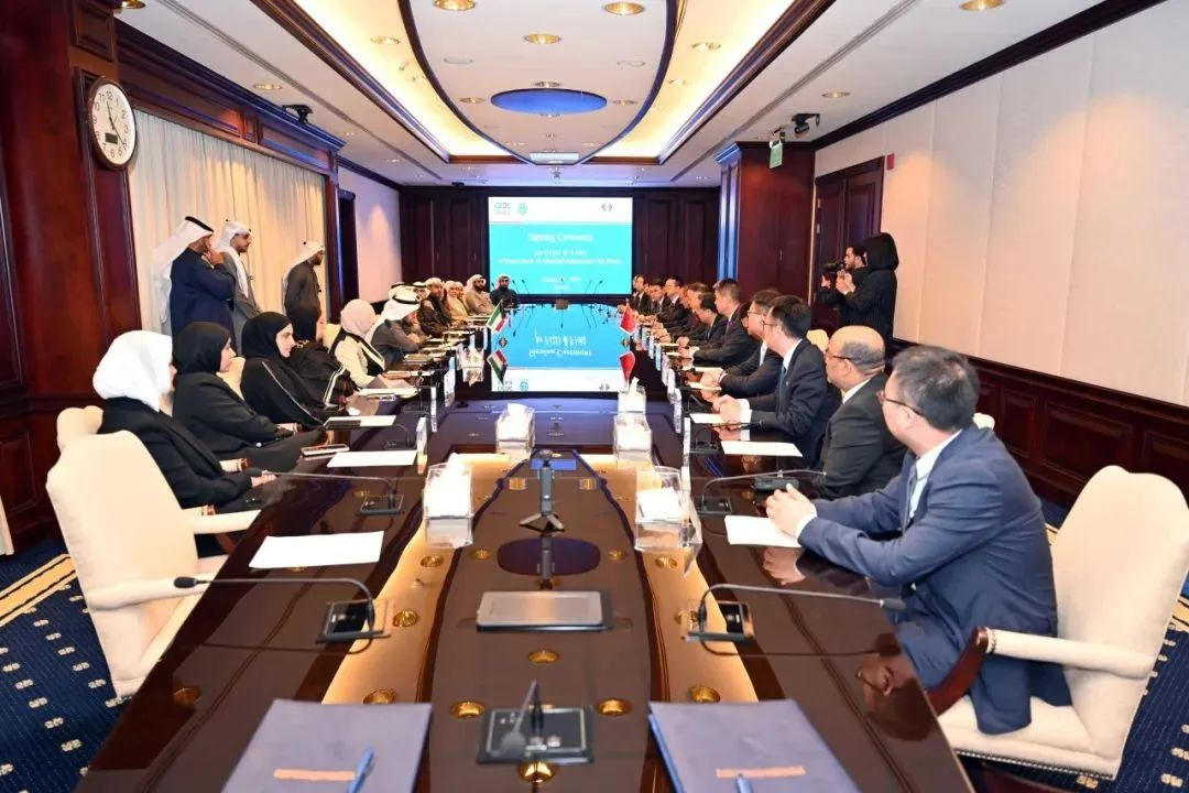 中国能建葛洲坝集团签约科威特阿卜杜拉新城基建项目