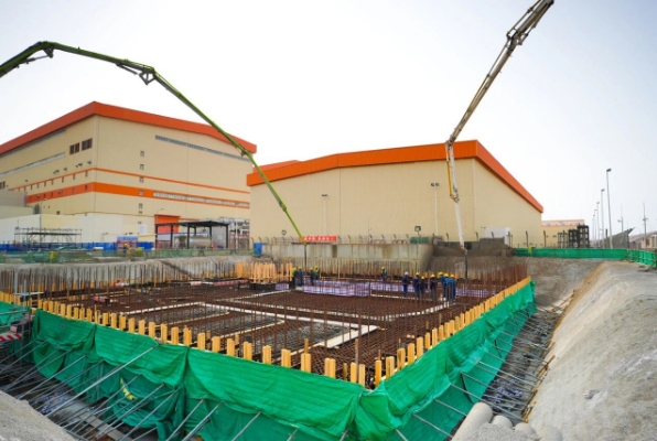 红沿河核电新增柴油发电机组改造项目主体开工