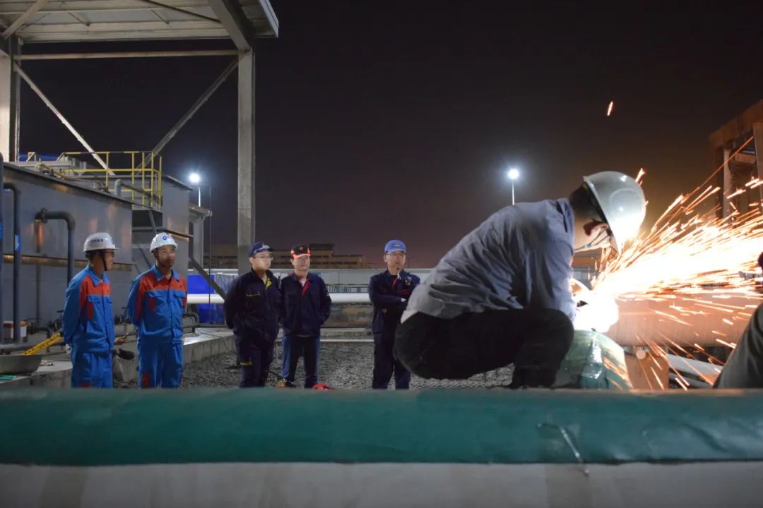 中国航油长岭-长沙黄花国际机场航煤管道末站工程新旧系统对接顺利完成