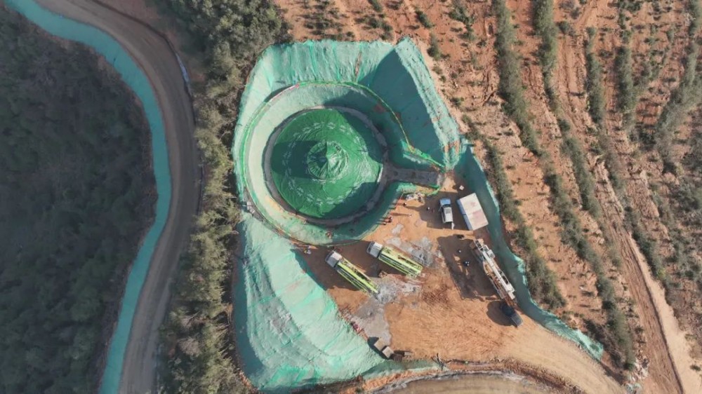 湖南衡阳县杉桥风电场项目全部风机基础浇筑完成