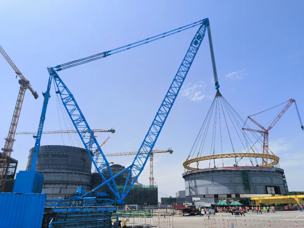 中核机械工程助力三门核电建设“更上一层楼”