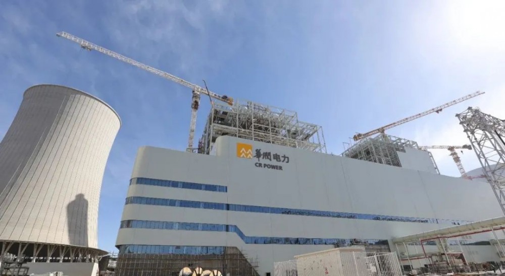 华润电力重能新疆公司2×100万千瓦火电项目1号锅炉空气动力场试验完成