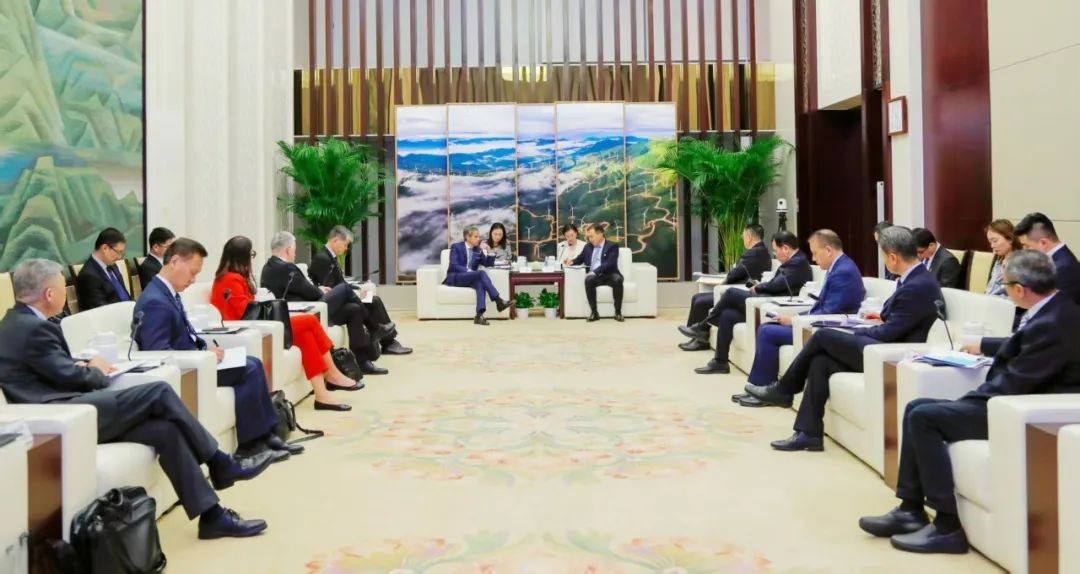 国家电投集团与国际原子能机构总干事格罗西座谈