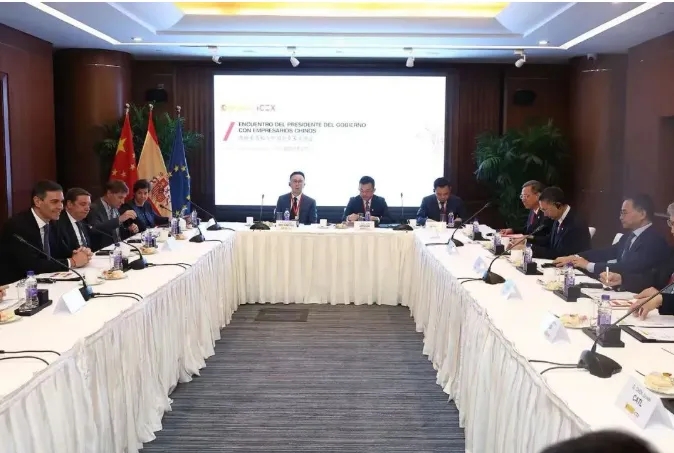 西班牙首相会见中能建/协鑫/宁德时代/远景/采日等6家储能企业
