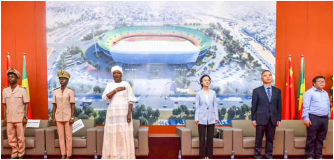 中国建筑承建的援塞内加尔4座体育场维修项目移交