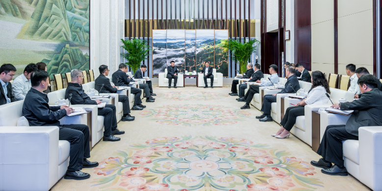 吕军张传江与国家电投董事长刘明胜总经理栗宝卿会谈