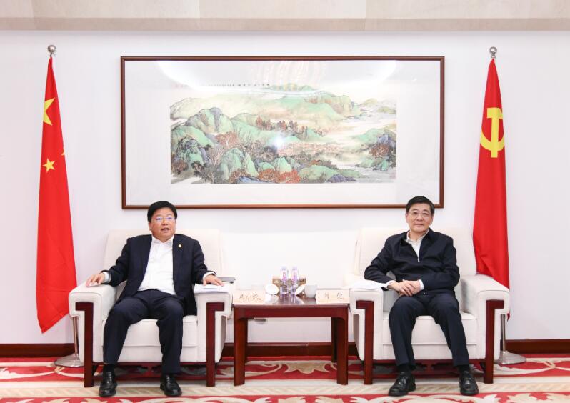中国能建与上海市金山区会谈！深化零碳产业园、绿色燃料等领域合作