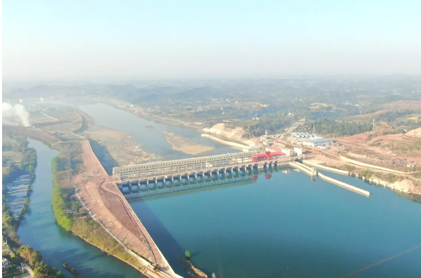 重庆双江航电枢纽水电站3台机组全部投产发电