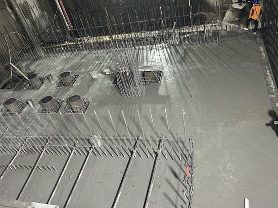 国网新源抚宁电站地下厂房集水井顺利封顶