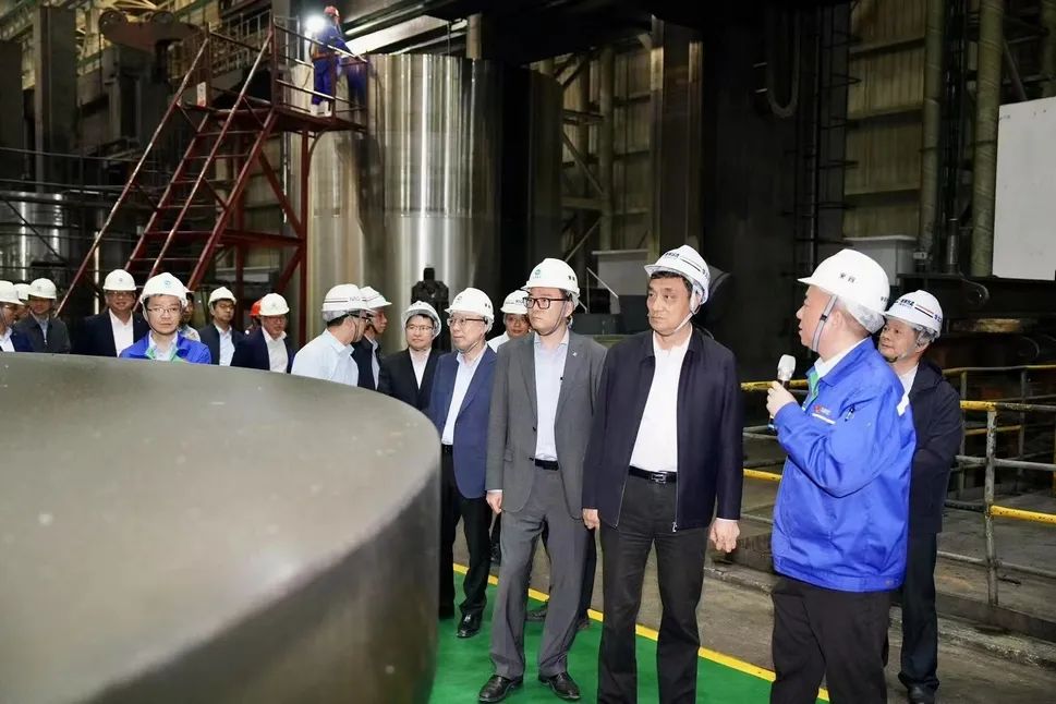 国家核安全局局长董保同调研上海电气核电产业