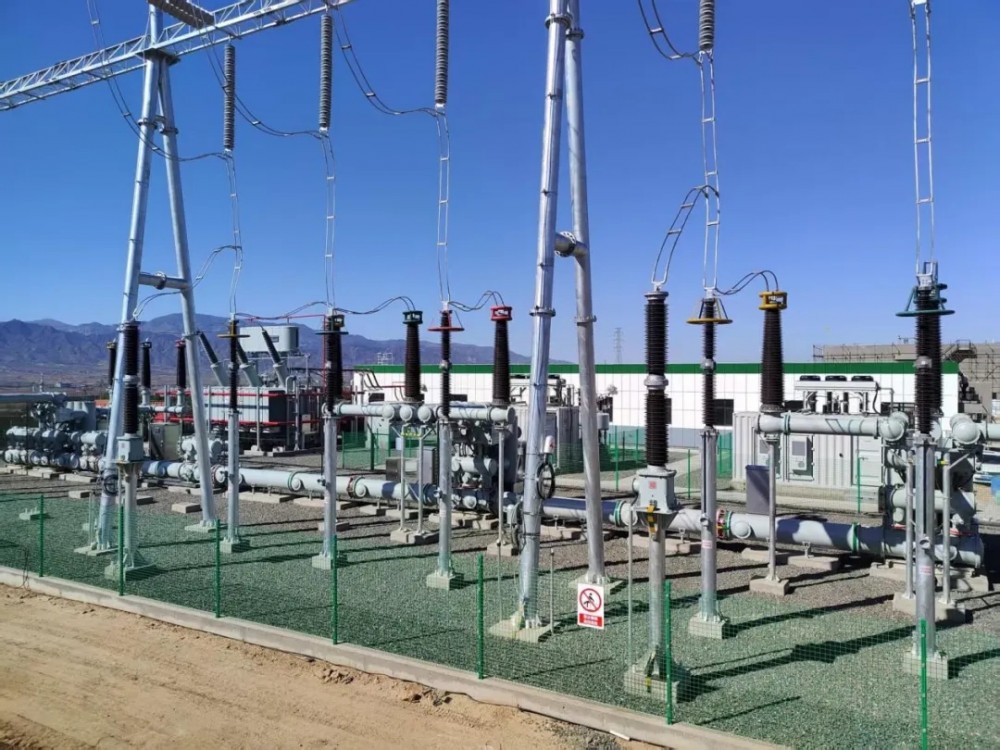 山西繁峙共享储能电站项目升压站一次带电成功