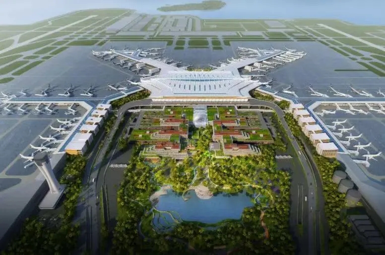 福建厦门翔安国际机场水蓄冷综合能源站项目本月完成主要设备安装