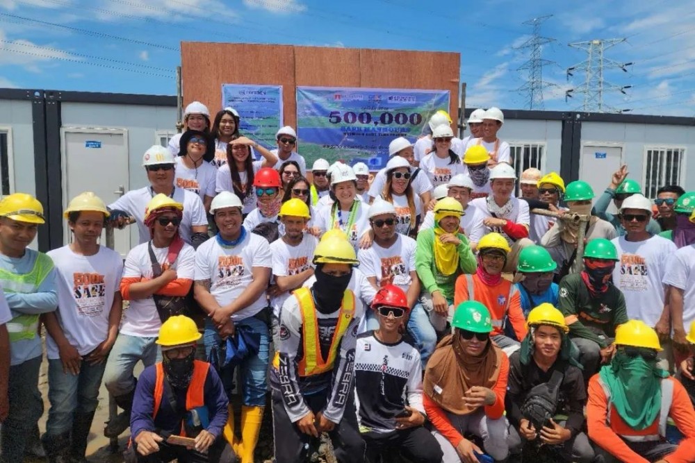 菲律宾巴科洛德50兆瓦光伏项目顺利实现50万安全工时
