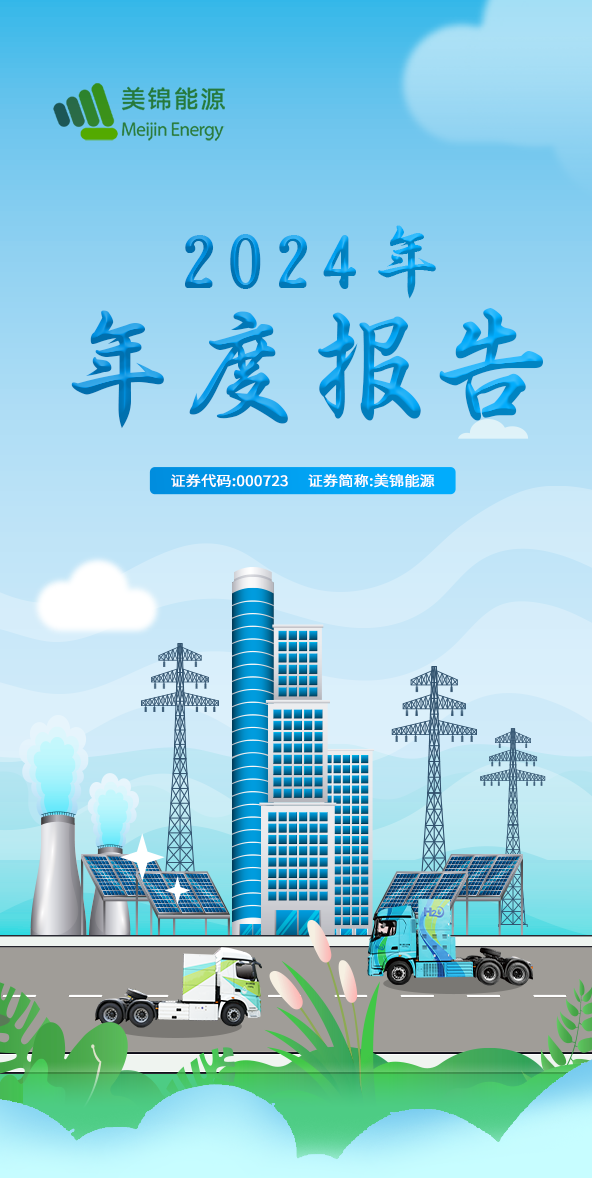 一图看懂美锦能源2024年年报