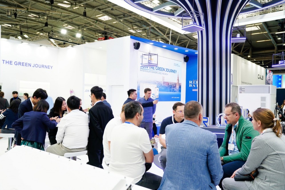 瑞浦兰钧PowtrixTM 6.26MWh储能系统Intersolar Europe展海外首发