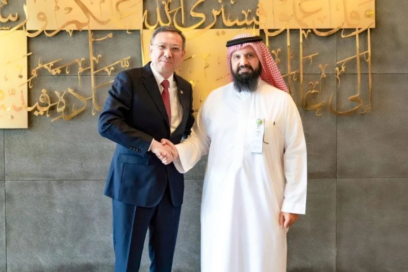 倪真赴沙特开展系列商务活动