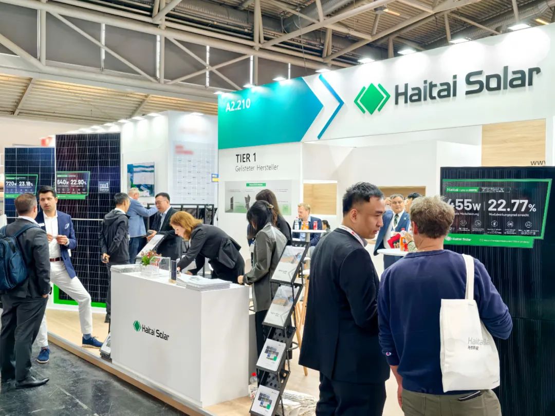 追“光”慕尼黑 | 海泰新能携高效光储产品亮相Intersolar Europe 2025，为欧洲新能源市场赋能